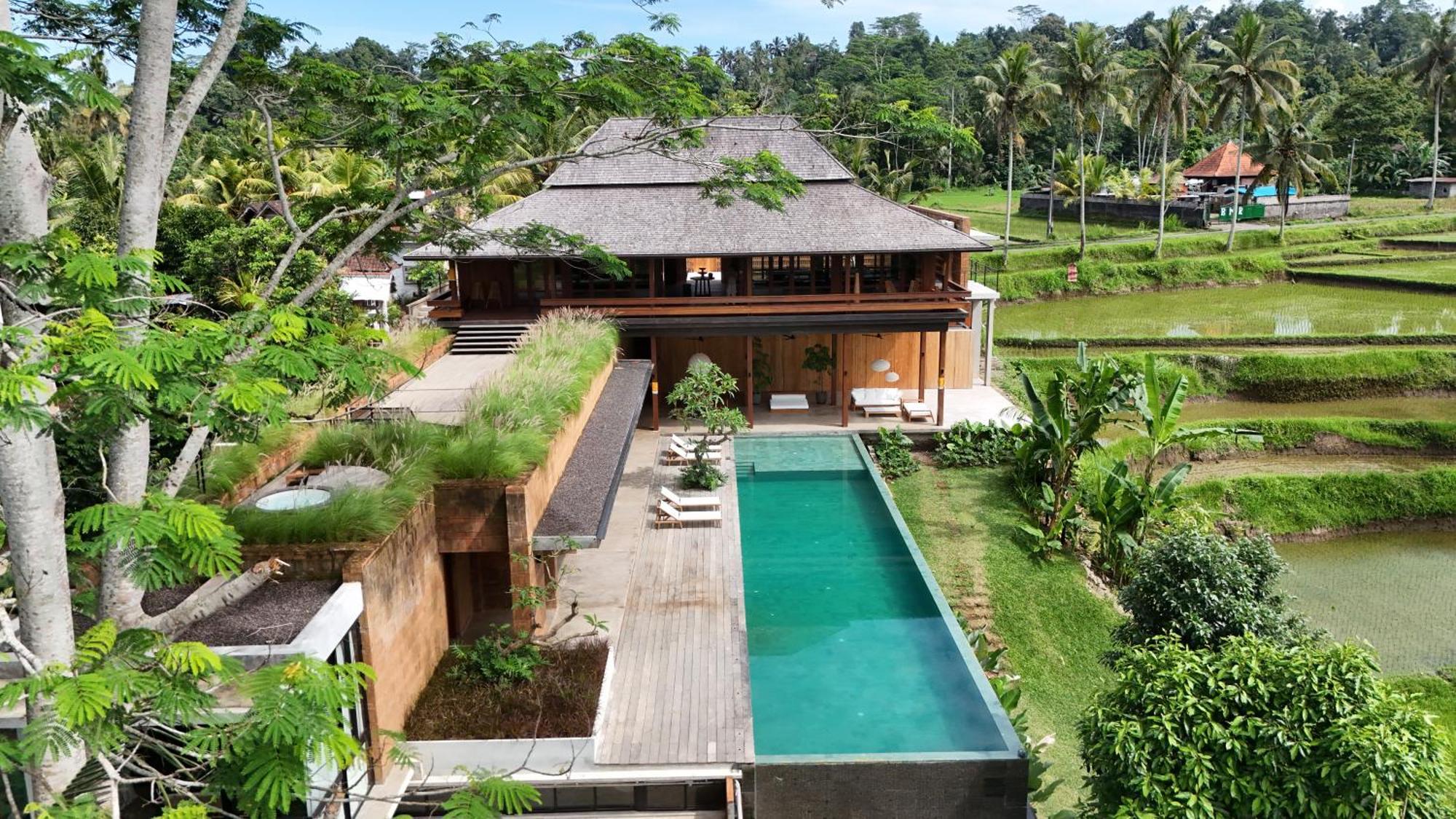 Villa Rumah Subak Tampaksiring Exterior foto